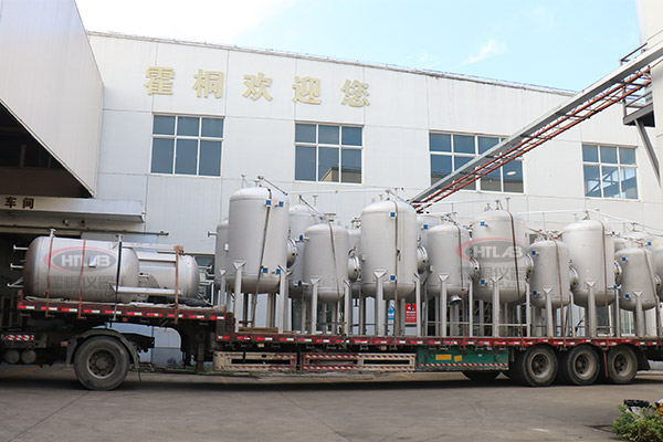 不銹鋼高壓儲罐上車